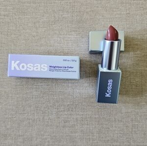 Kosas Weightless Lip Color Turned On Warm Pinkish Brown 0.10 oz NIB